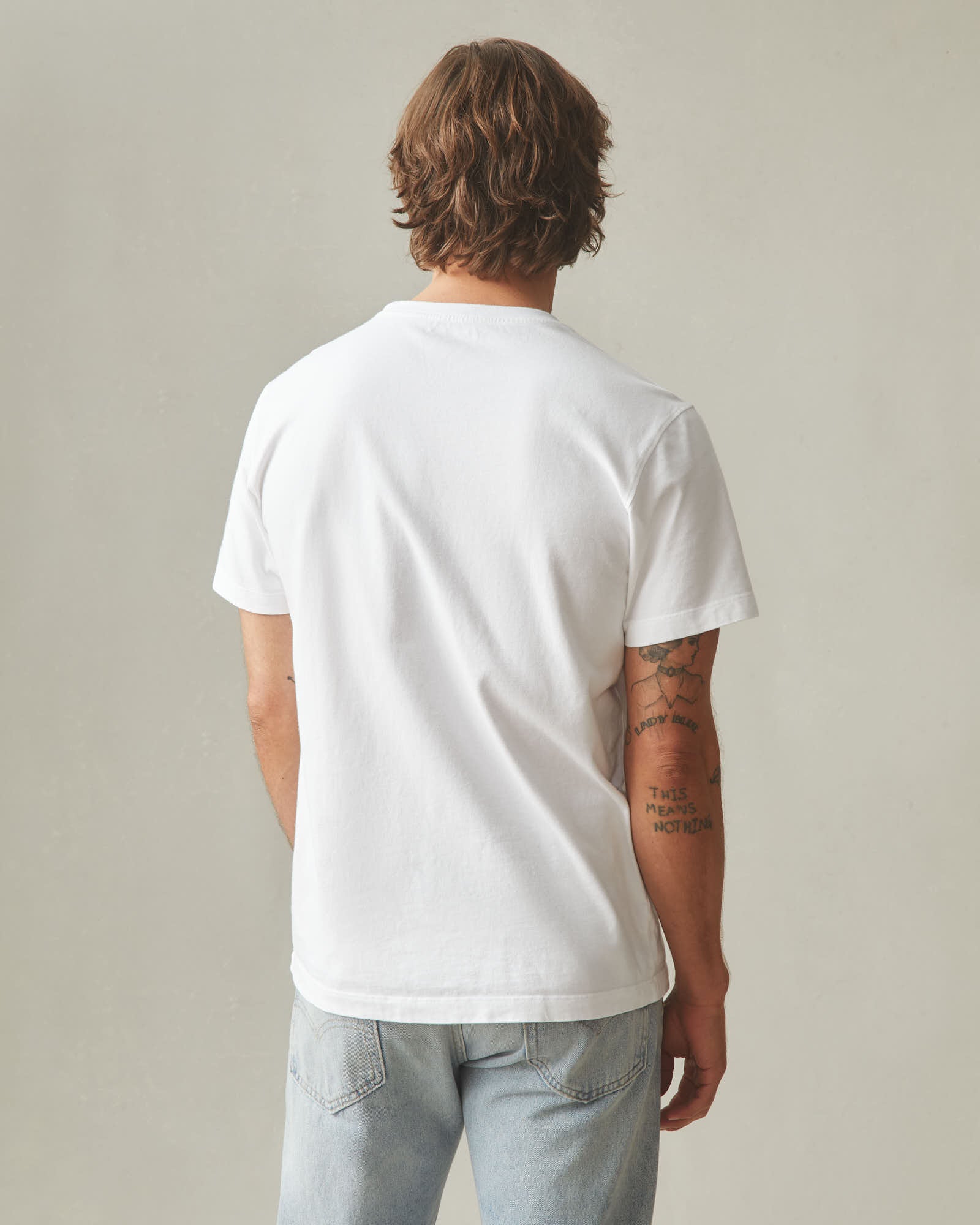 Men's Pocket Tee - White