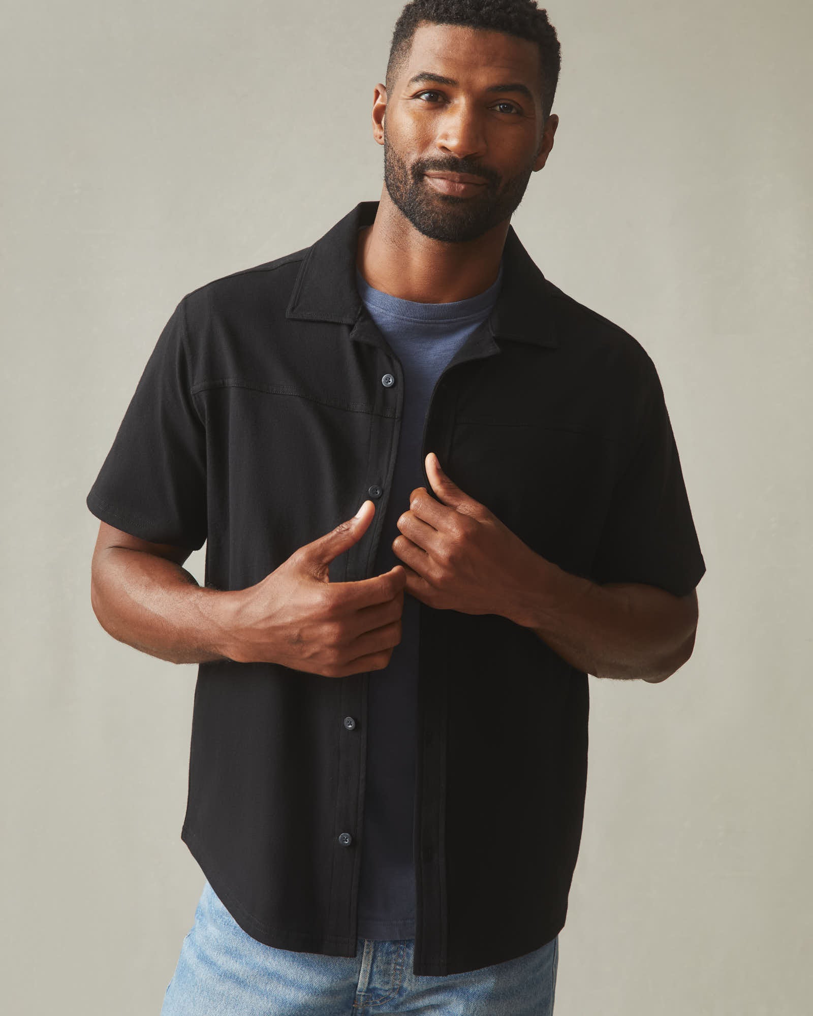 Men's Horizon Shirt - Black