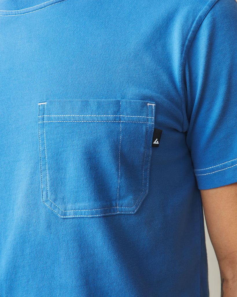 Men's Utility Pocket Tee - Classic Blue
