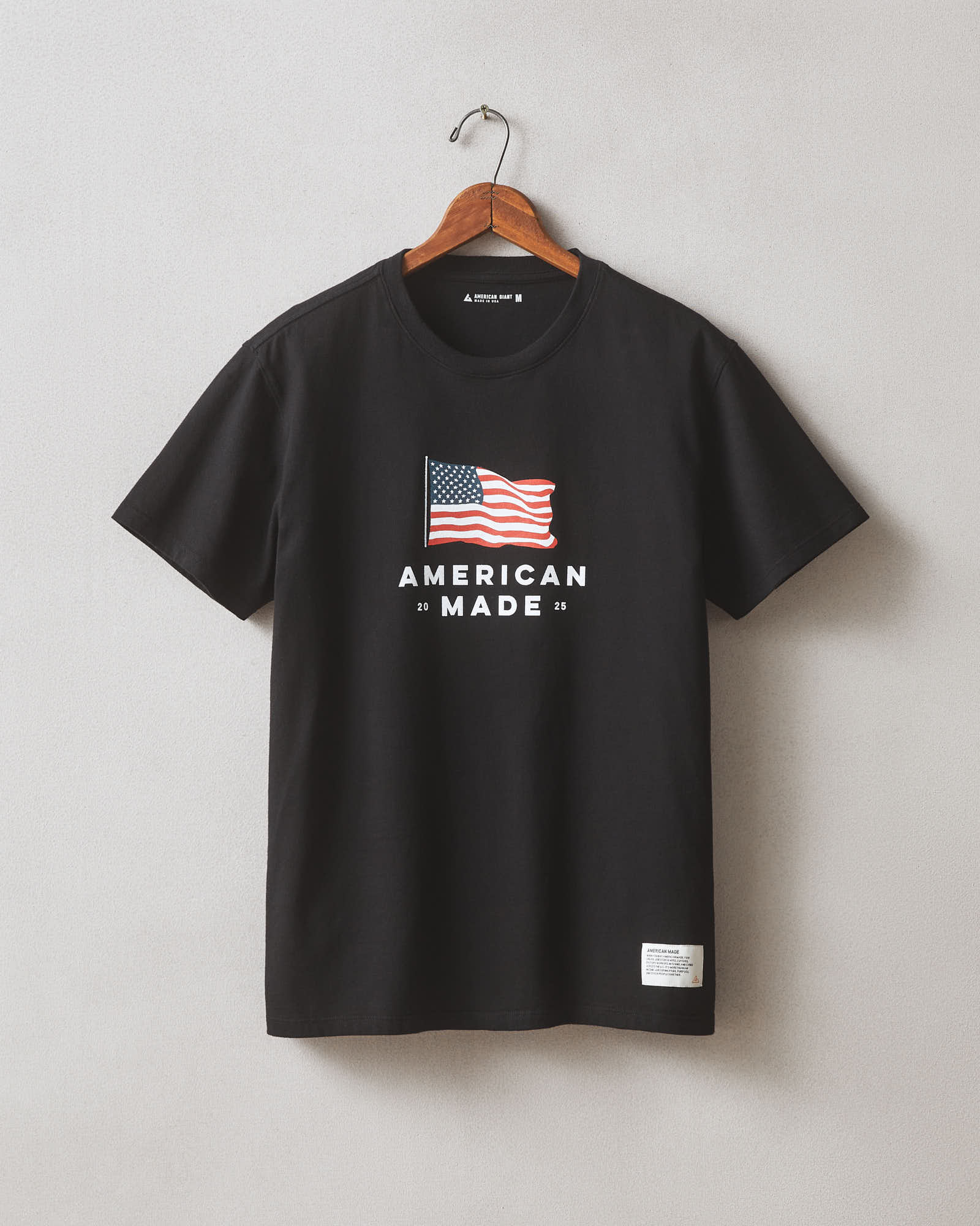 American Made Tee Black