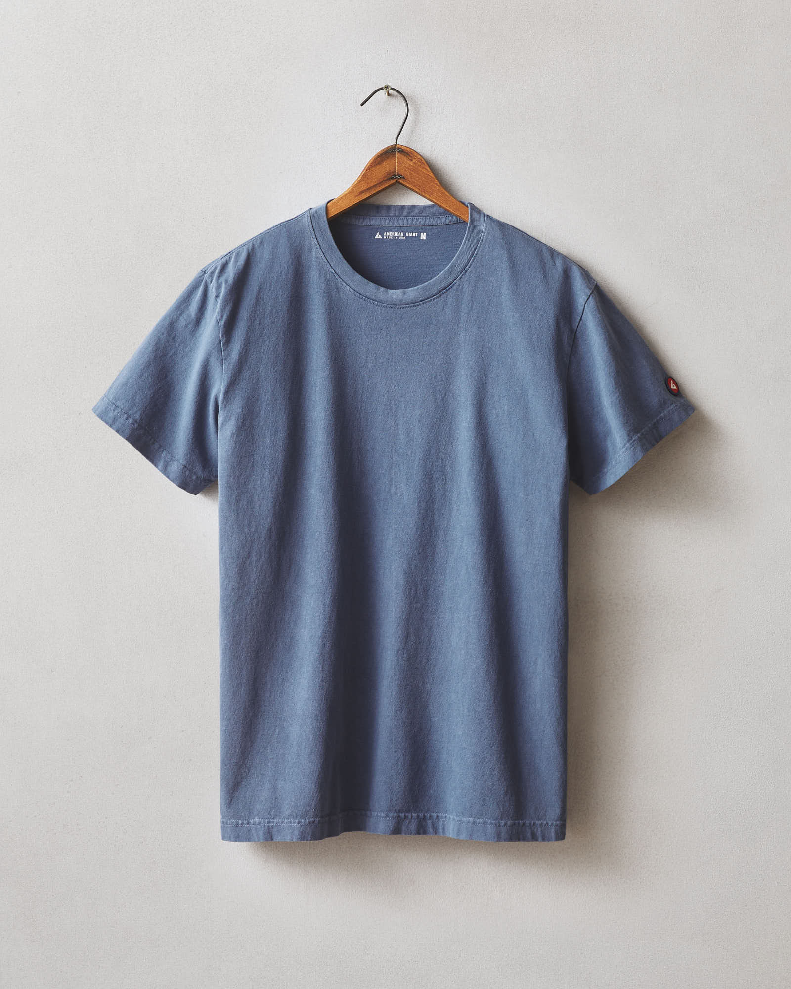 ★KIRSH★ Uni Vintage Graphic Man to Man Melange Blue 69255768_001_m