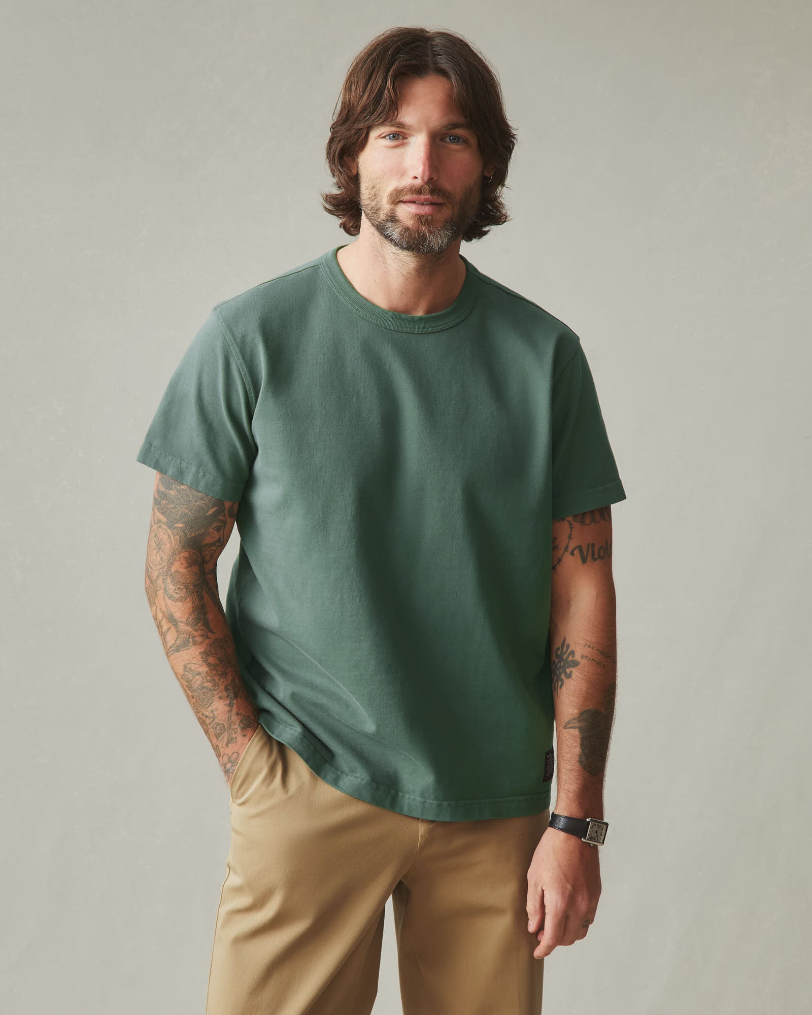 Men's Everest Tee - Dark Forest