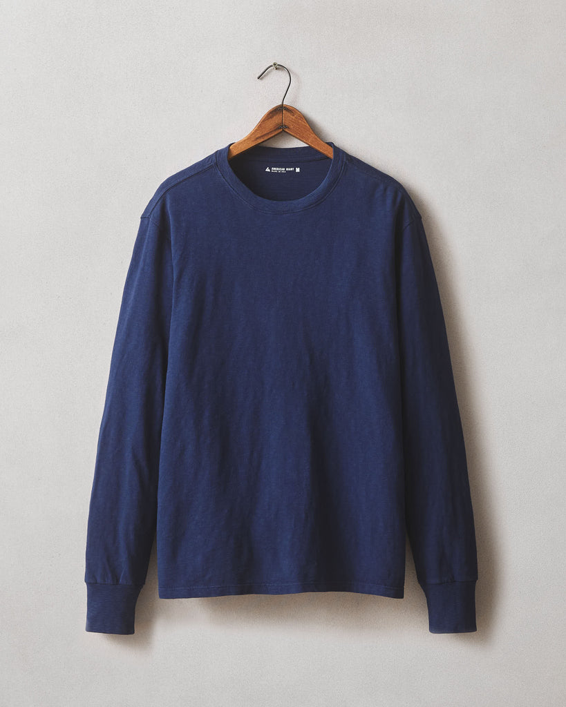 Men’s Premium Slub Crew Tee Long Sleeve