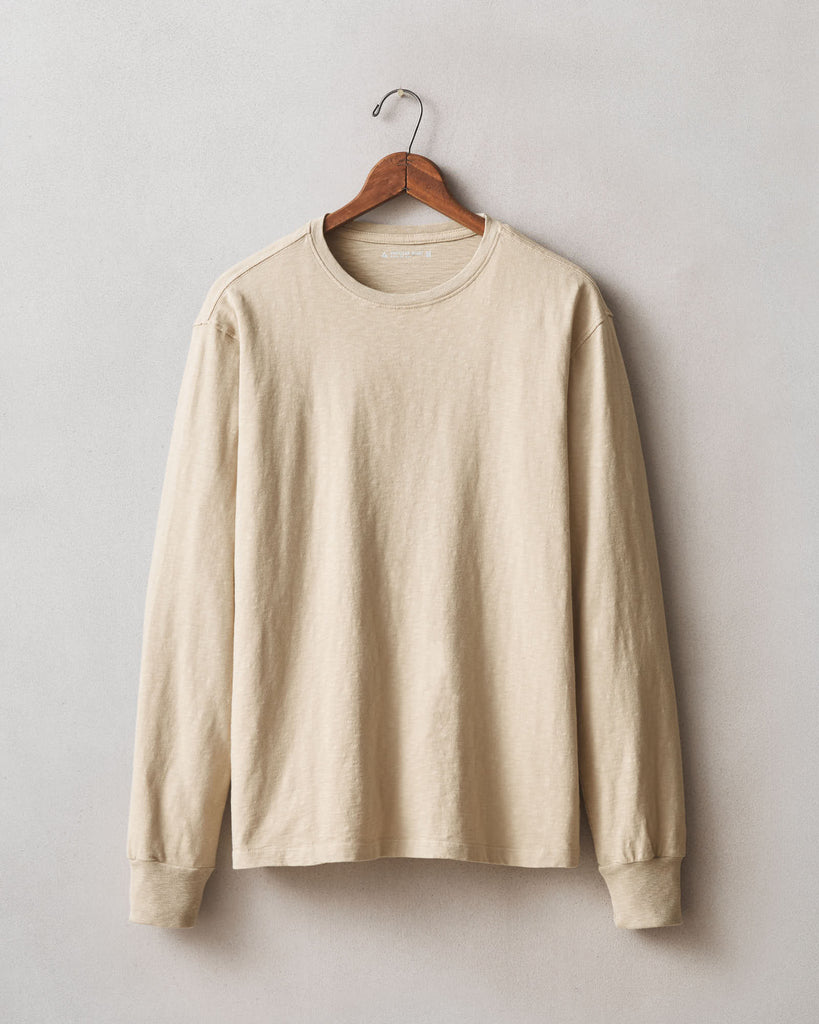 Men’s Premium Slub Crew Tee Long Sleeve