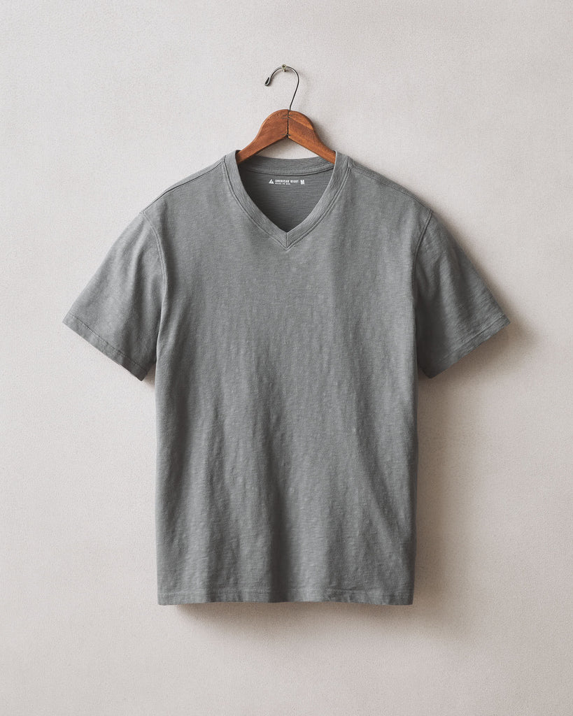 Men’s Premium Slub V-Neck Tee