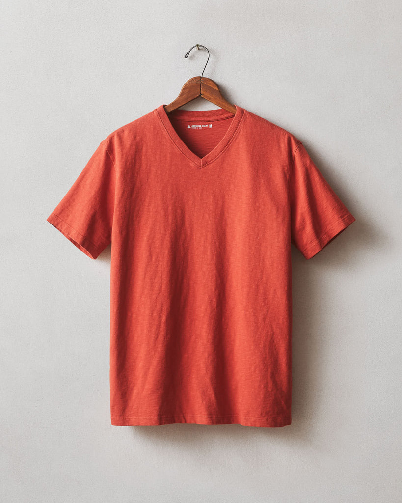 Men’s Premium Slub V-Neck Tee