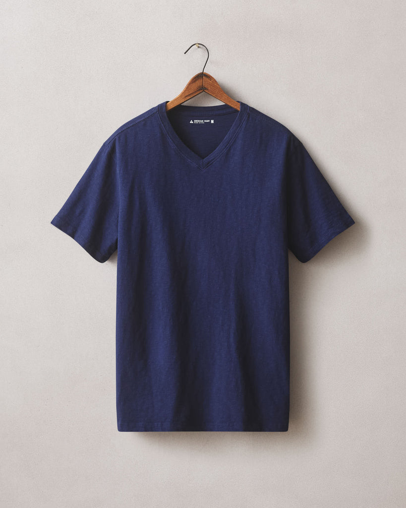 Men’s Premium Slub V-Neck Tee