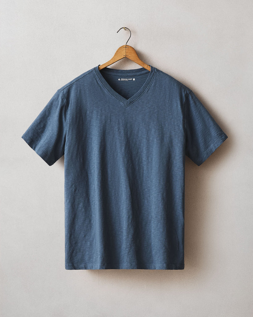 Men’s Premium Slub V-Neck Tee