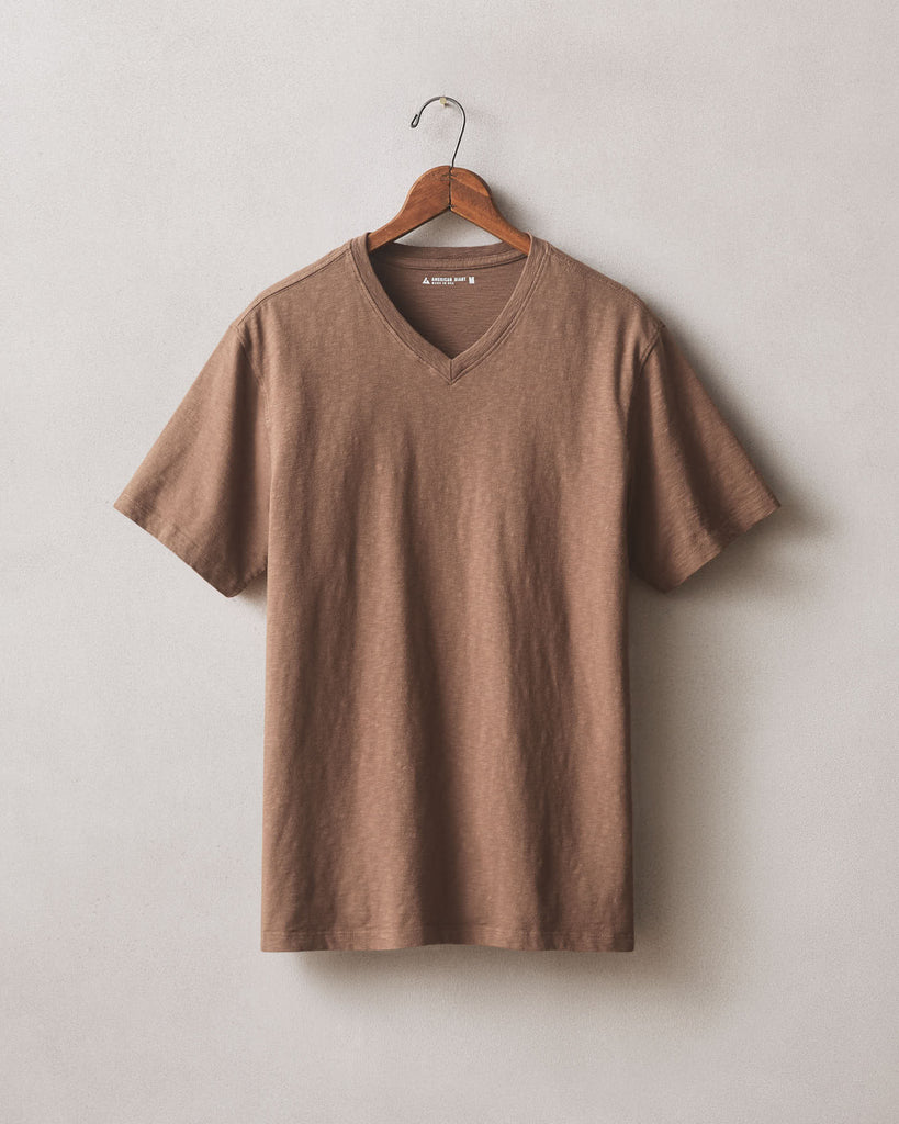Men’s Premium Slub V-Neck Tee
