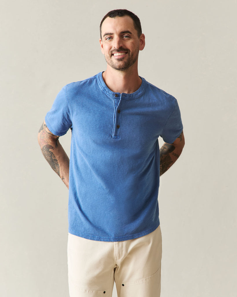 Men’s Broken-In Premium Slub Henley from American Giant - $95