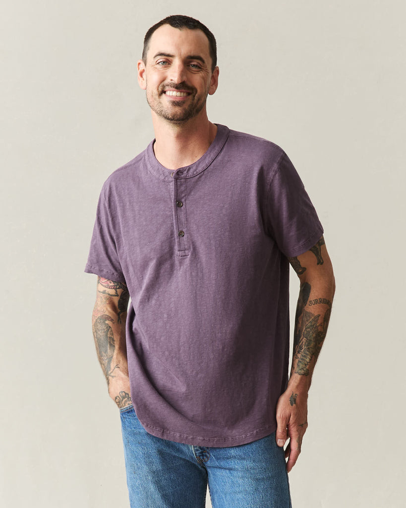 Men’s Broken-In Premium Slub Henley from American Giant - $95