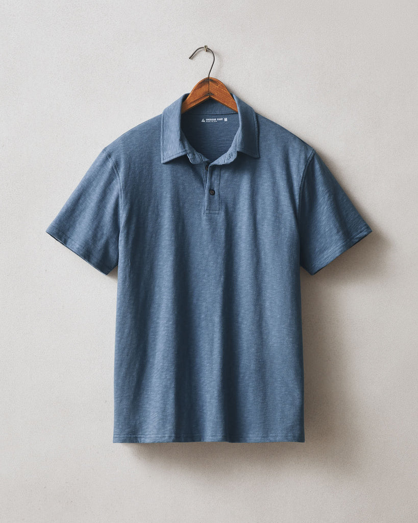 Men’s Premium Slub Polo from American Giant - $115