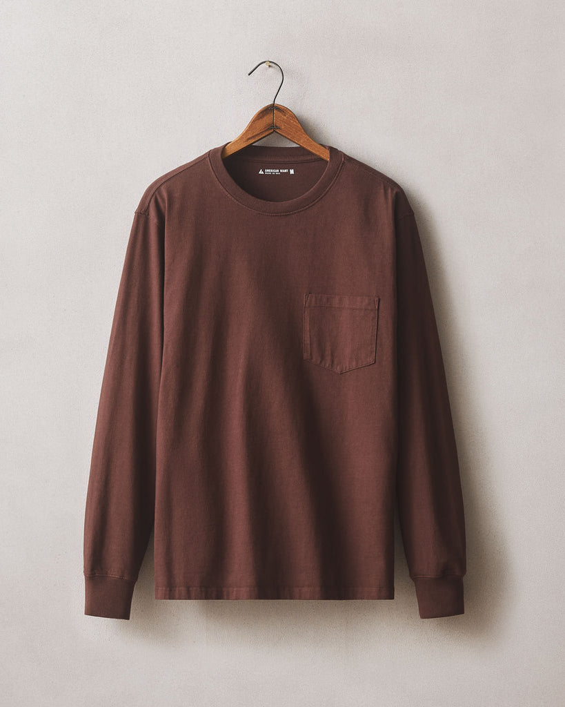 Men’s Long Sleeve Pocket Tee