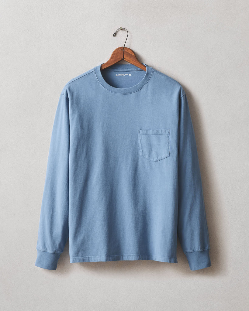Men’s Long Sleeve Pocket Tee