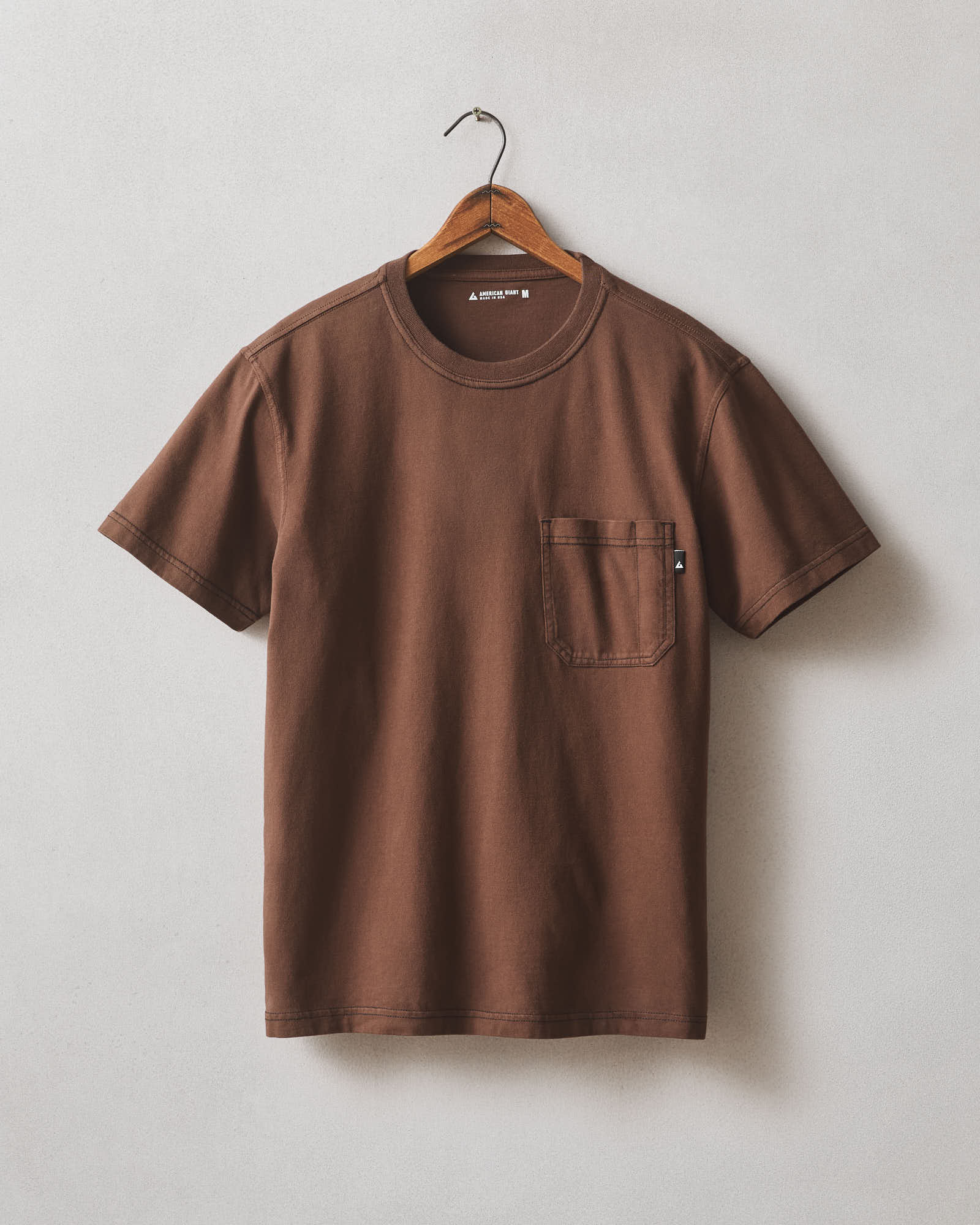 Utility Pocket Tee - Chicory Coffee
