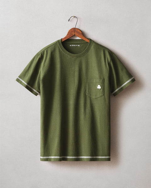 Unisex St. Patrick's Pocket Tee - Rifle Green