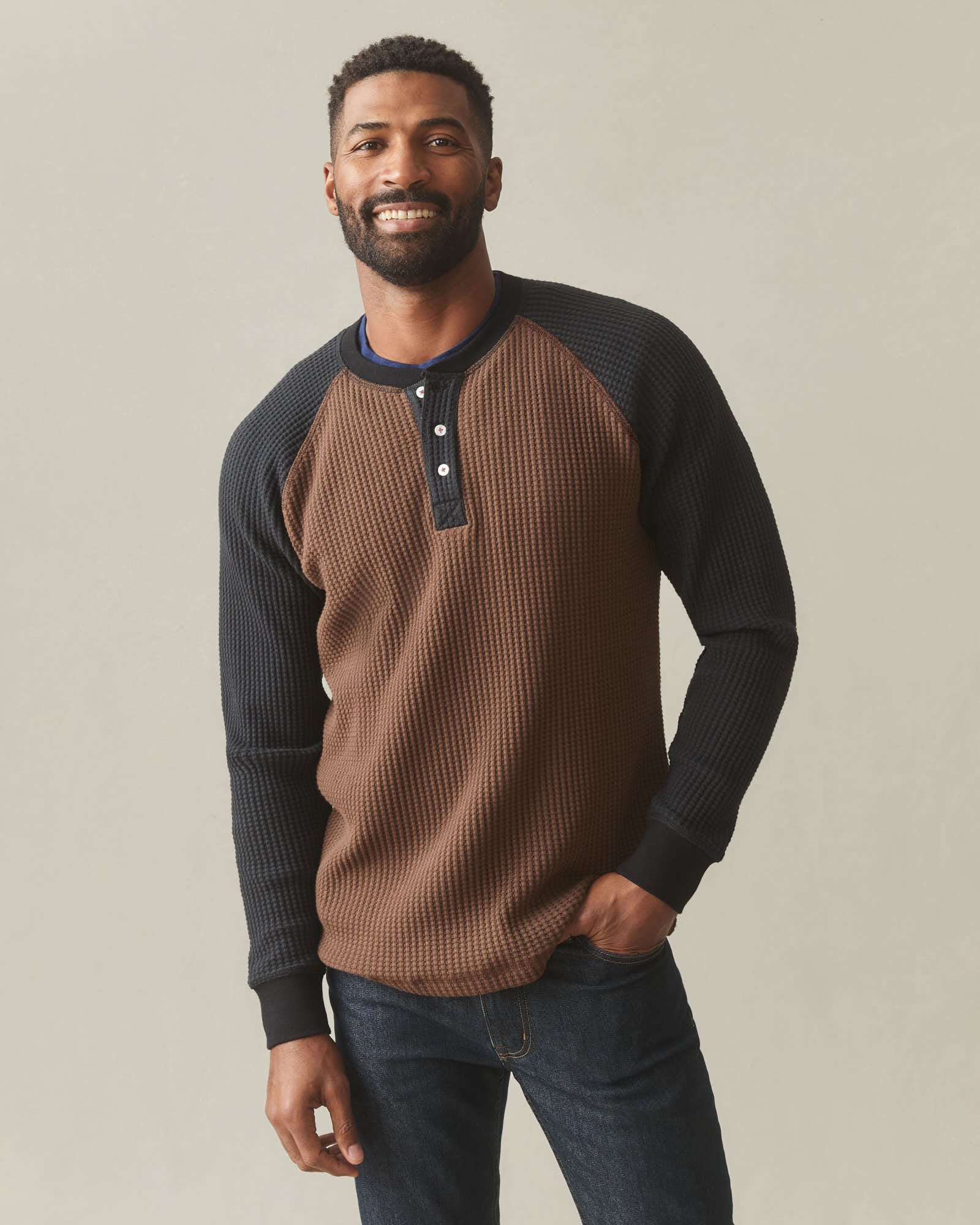 wym lidnm AZE H/S KNIT HENLEY Lサイズ　ブラウン WYM LIDNM セーター ニット AZE H/S KNIT HENLEY メンズ : ZOZOTOWN