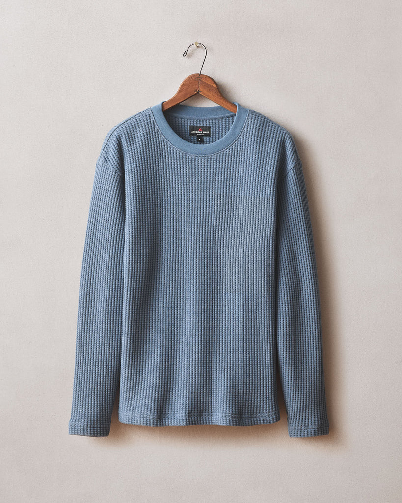 Men’s Waffle Long Sleeve Crew