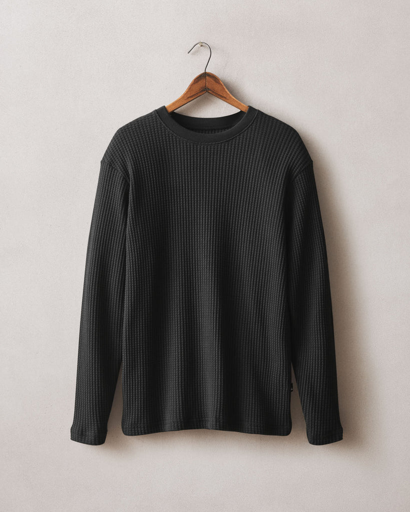 Men’s Waffle Long Sleeve Crew