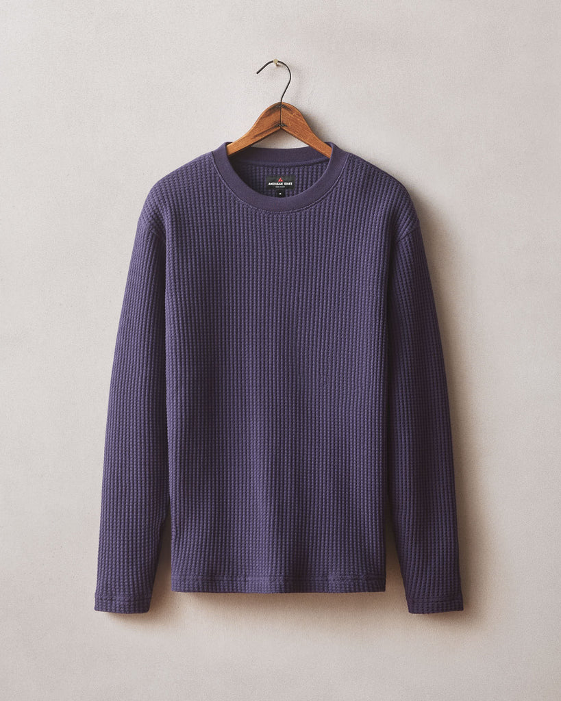 Men’s Waffle Long Sleeve Crew