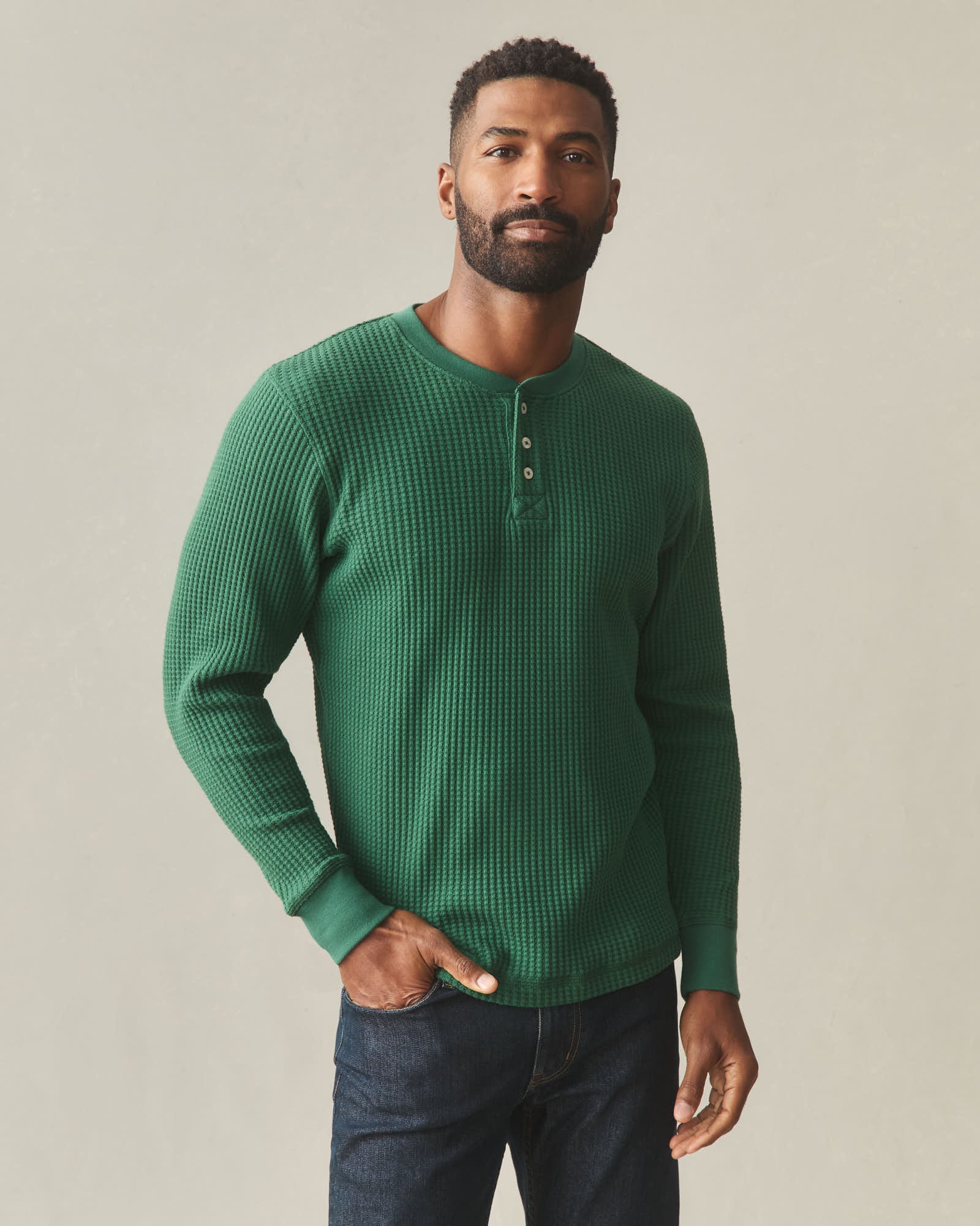 Pack De 2 Hauts Henley Manches Longues WP Weatherproof - Super Doux Pack De 2 Hauts Henley Manches Longues WP Weatherproof - Super Doux