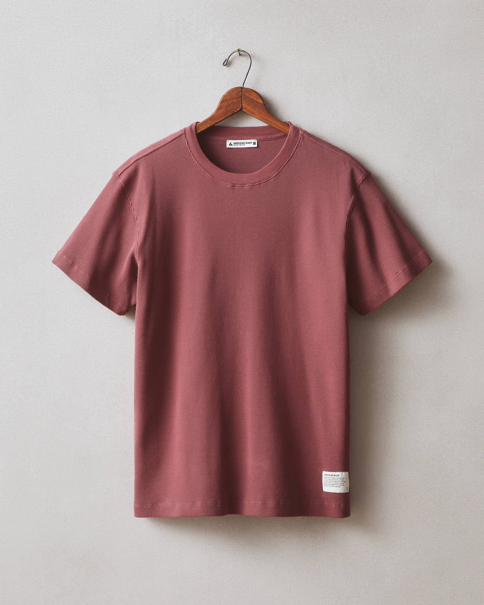 Men's Waffle Crew Tee - Wild Ginger