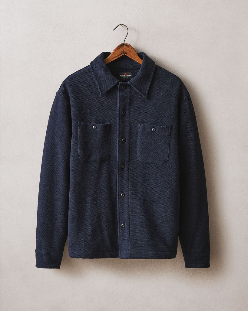 Men’s French Terry Twill Shacket