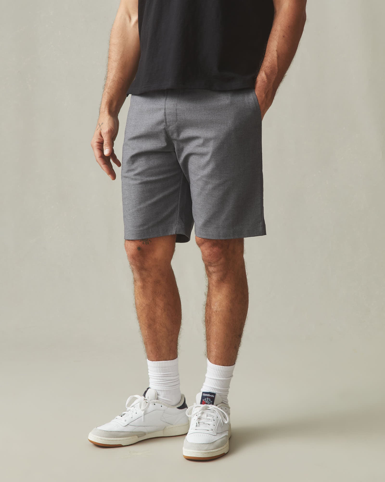 grey dress shorts mens Men's Grey Shorts
