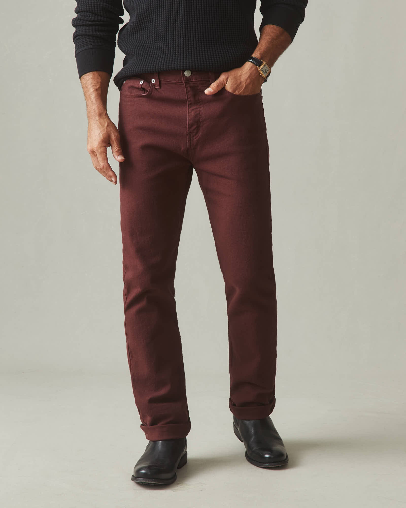 Men's Roughneck Pant Straight - Rum Raisin 36 / 32 Men's Roughneck Pant Straight - Rum Raisin 36 / 32