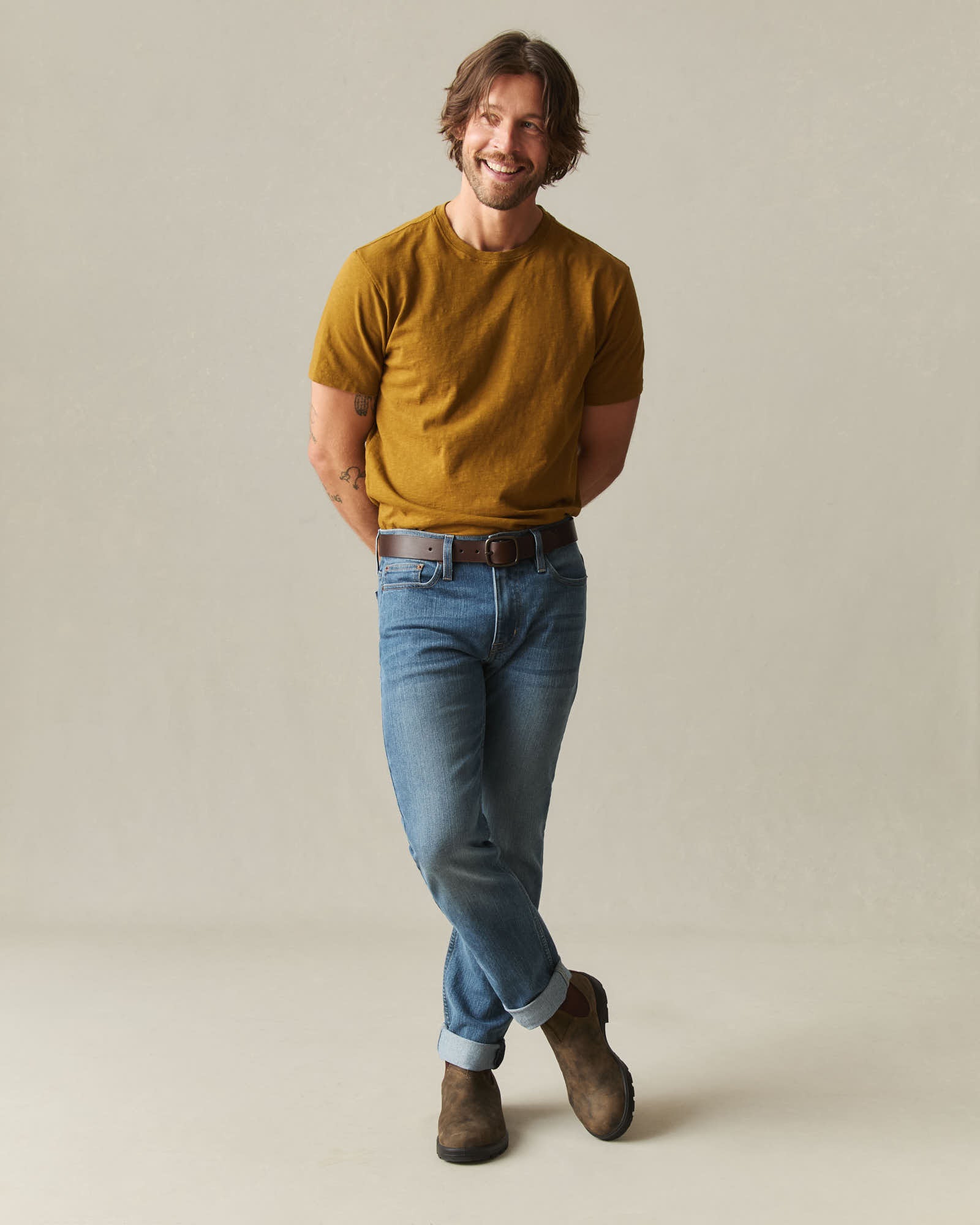 Men's Dakota Straight Pant - Medium Wash