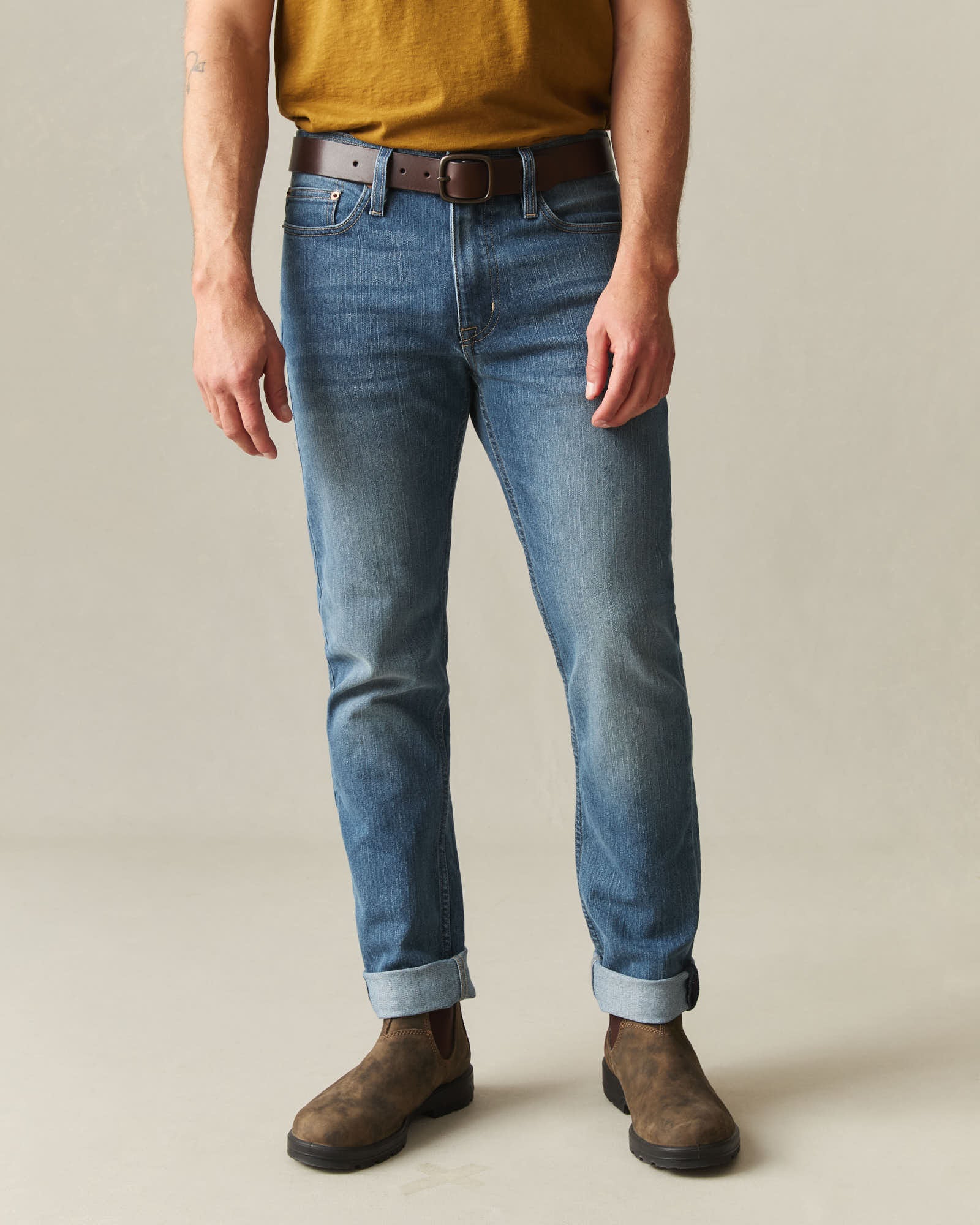 Men's Dakota Straight Pant - Medium Wash