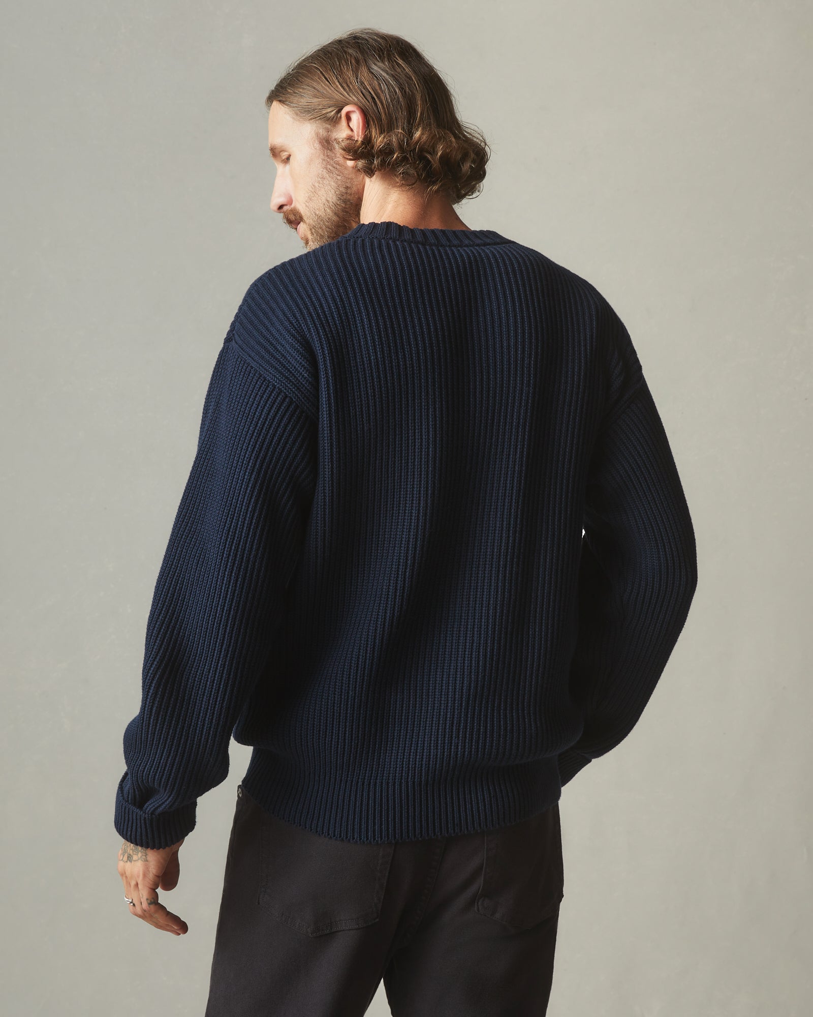 blue navy sweater