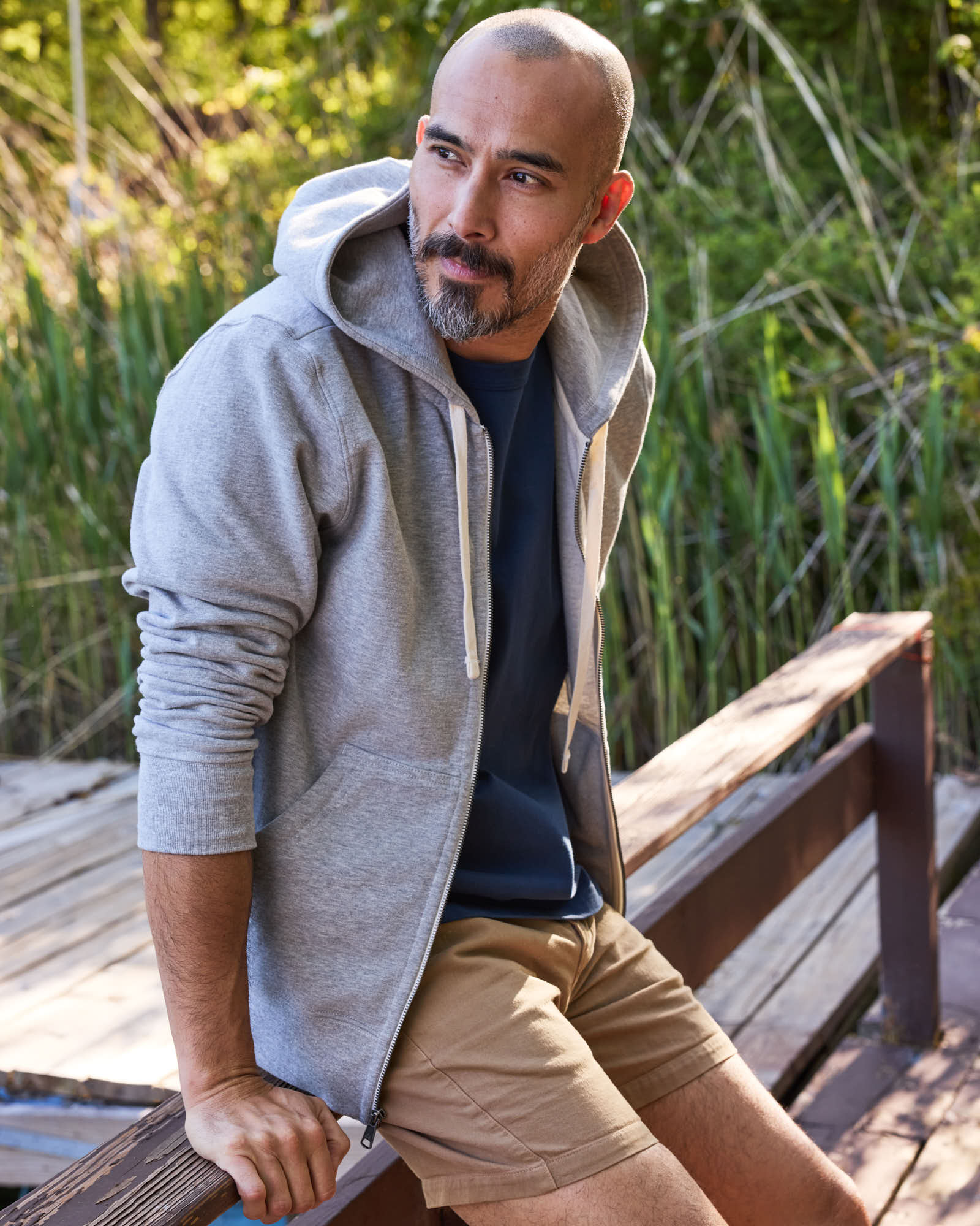 Men's Carolina Full Zip - Athletic Heather