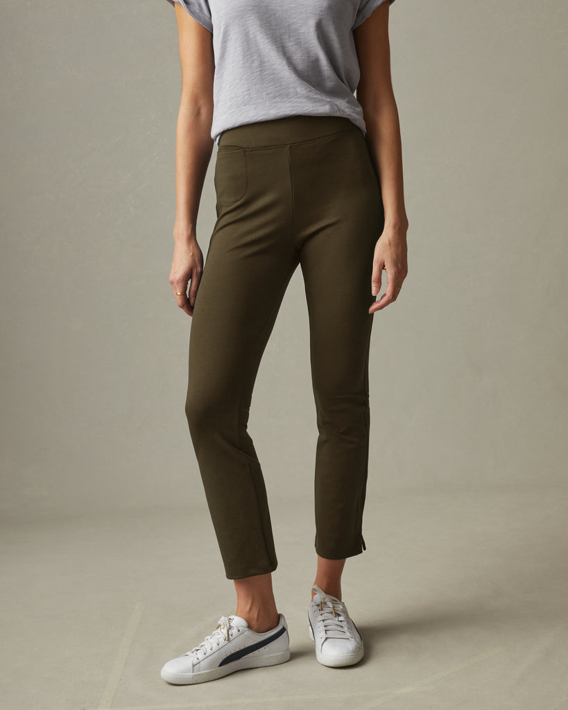 Ponte Kick Flare Pant High Rise