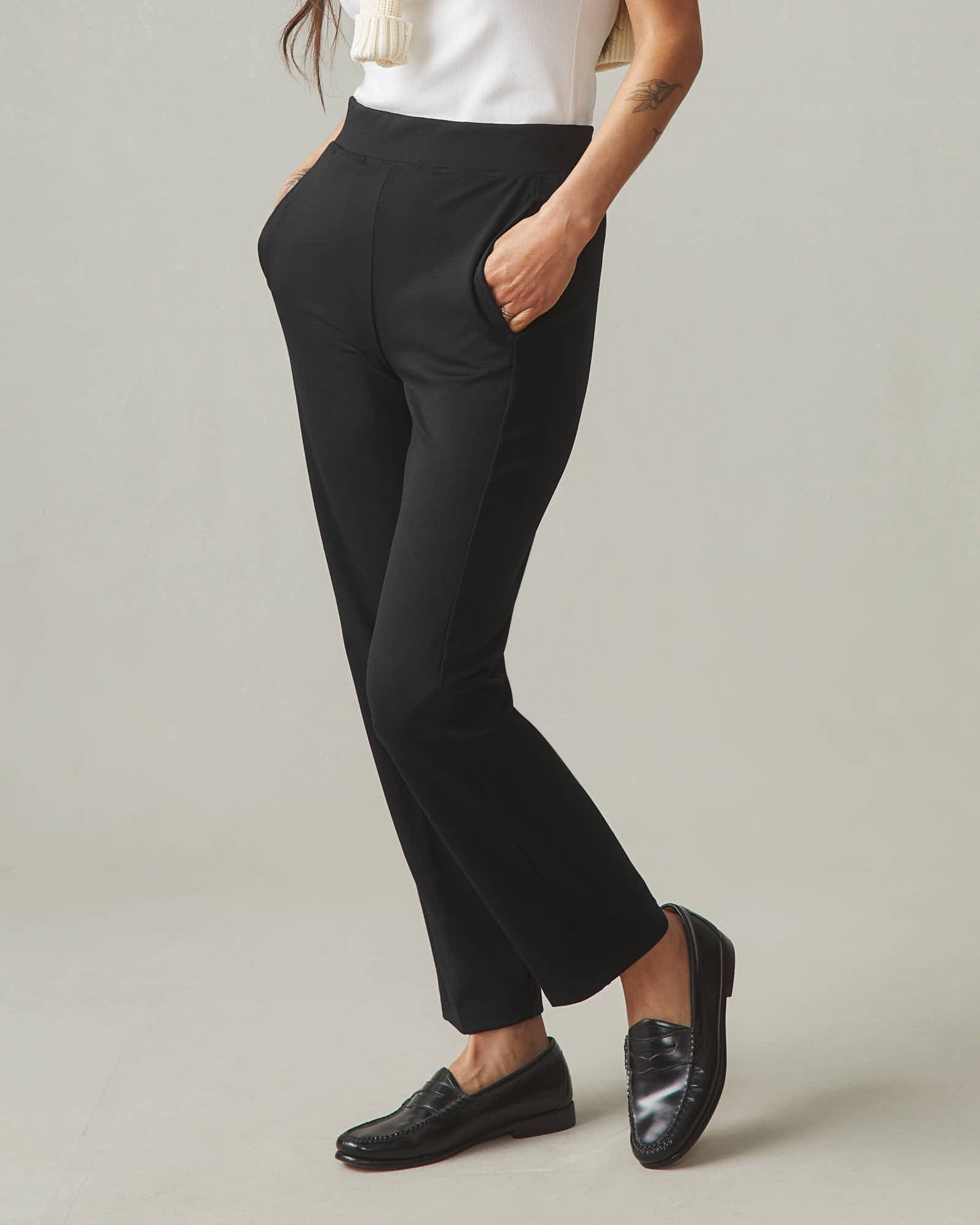 Ponte Pant Black