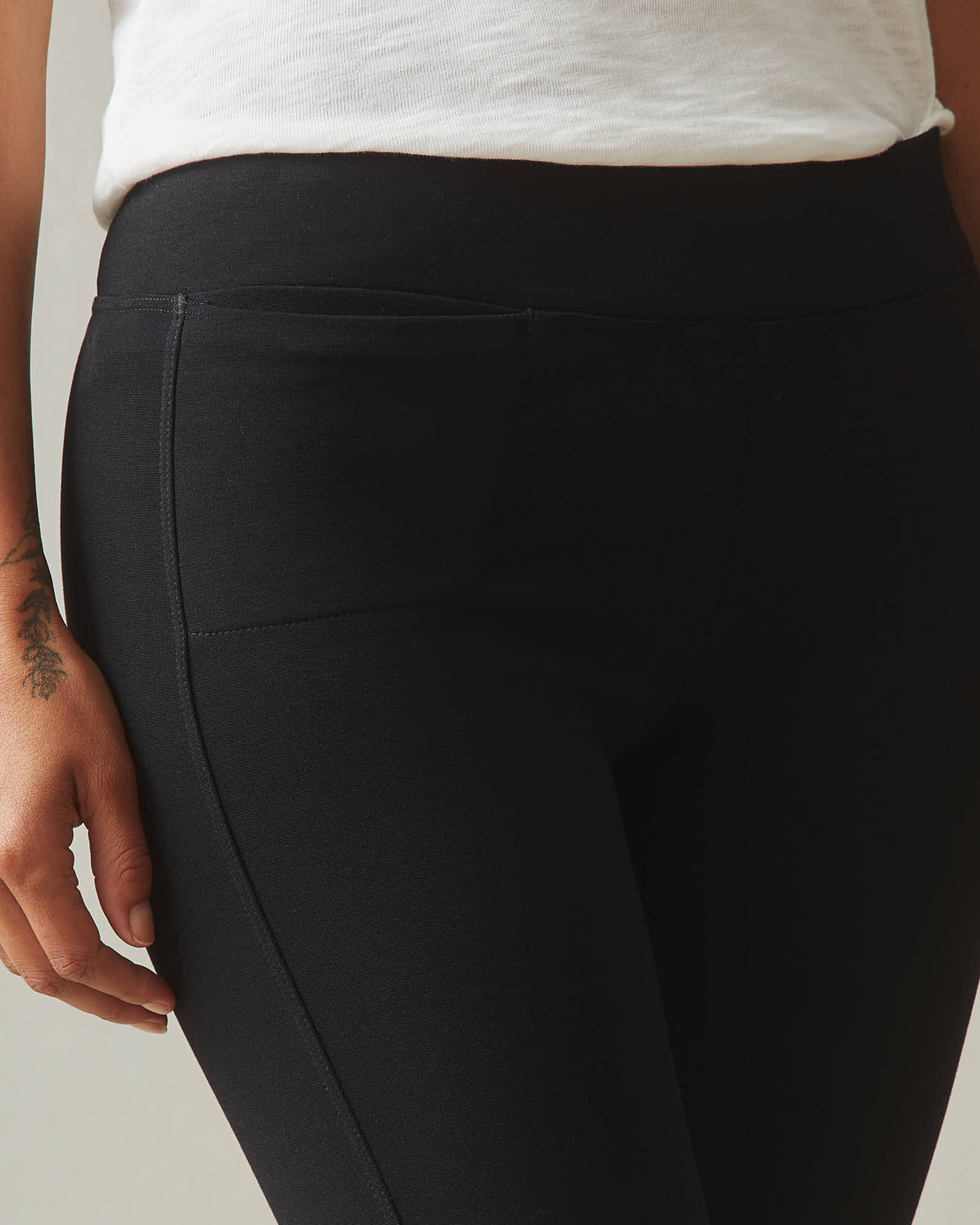 SLIM-SATION PANT by MULTIPLES, Pull-On Ankle w/Pockets in DENIM 2623 SLIM-SATION PANT by MULTIPLES, Pull-On Ankle w/Pockets in DENIM 2623