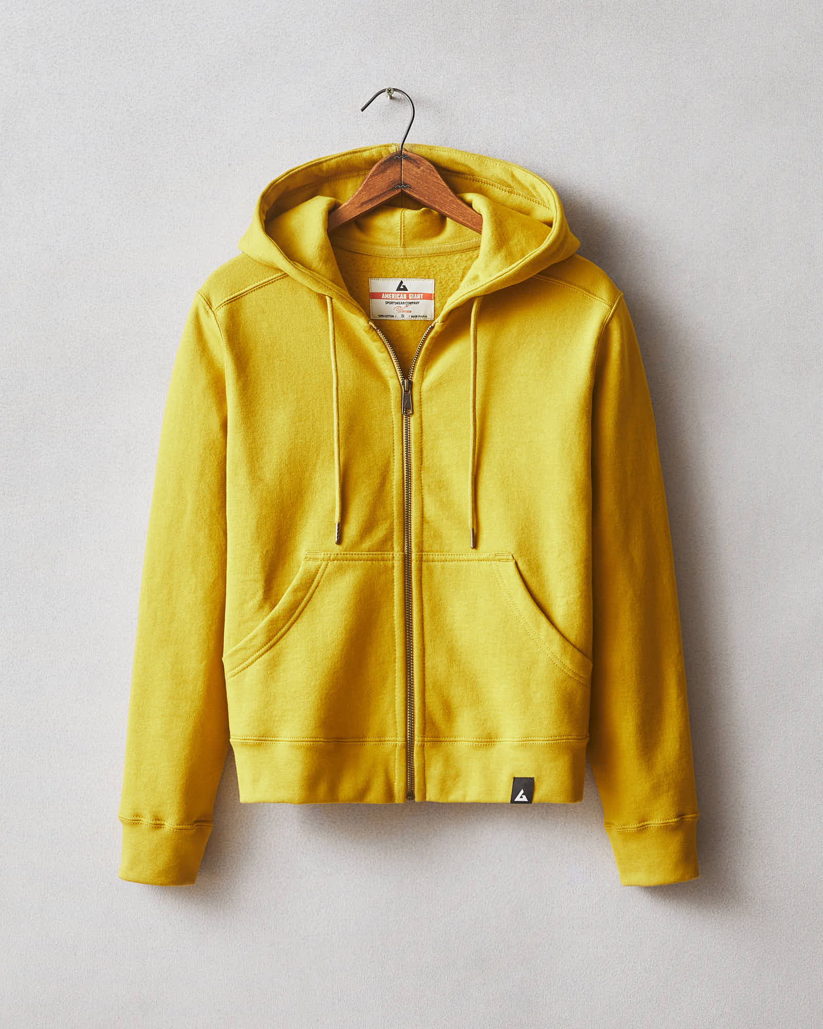 Women's Relaxed Classic Full Zip - Golden Palm