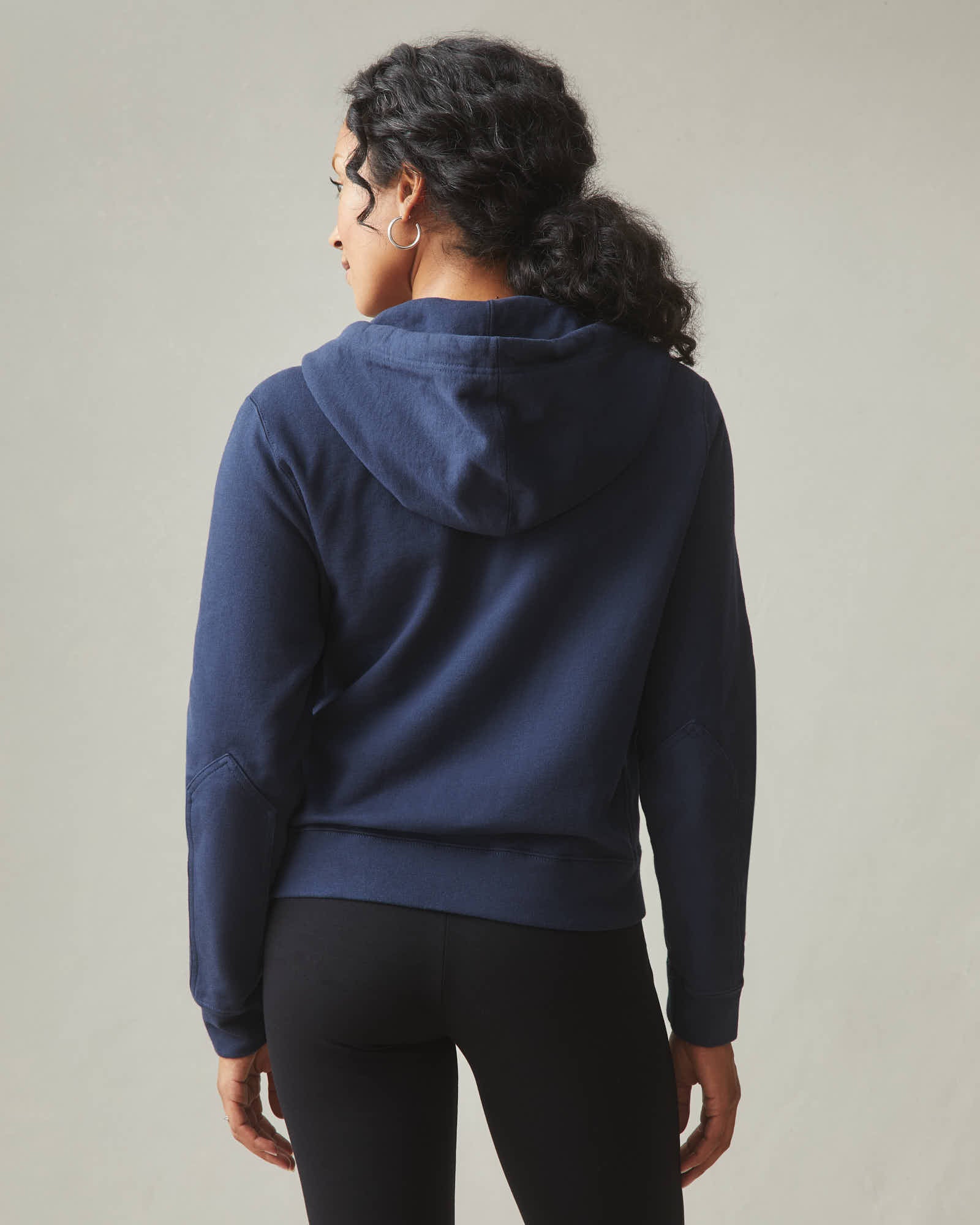 Women's Relaxed Classic Full Zip - Oxford Blue