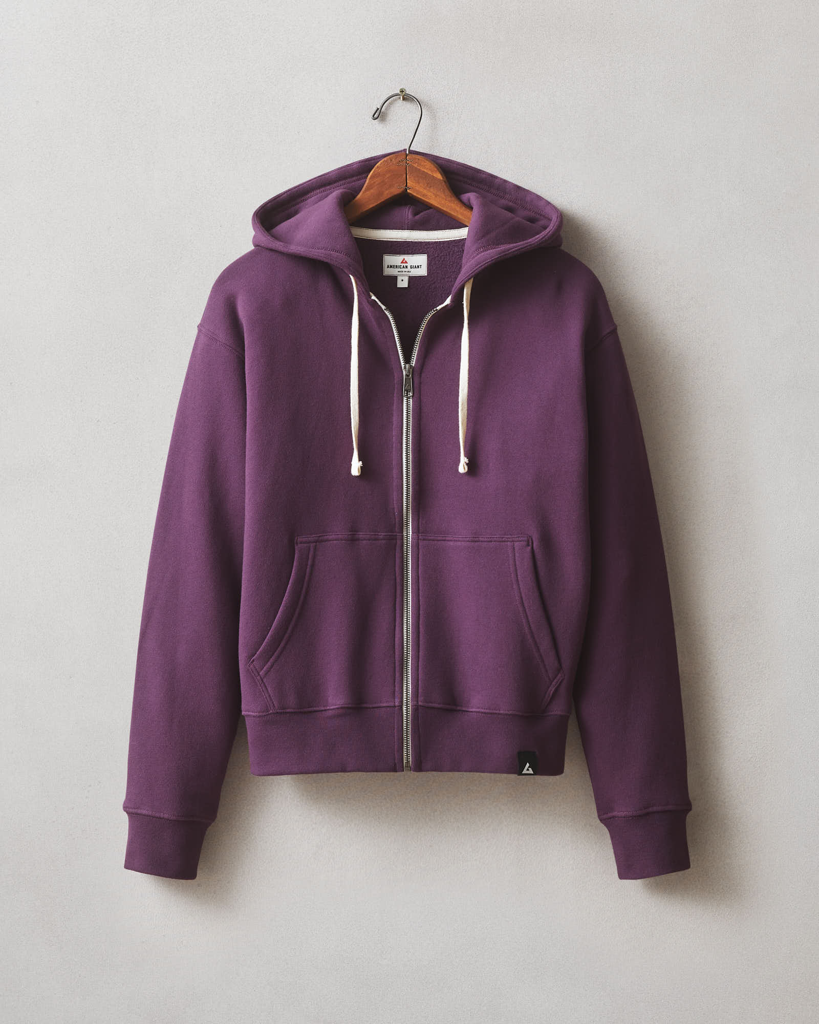 Women's Midweight Full Zip - Deep Purple