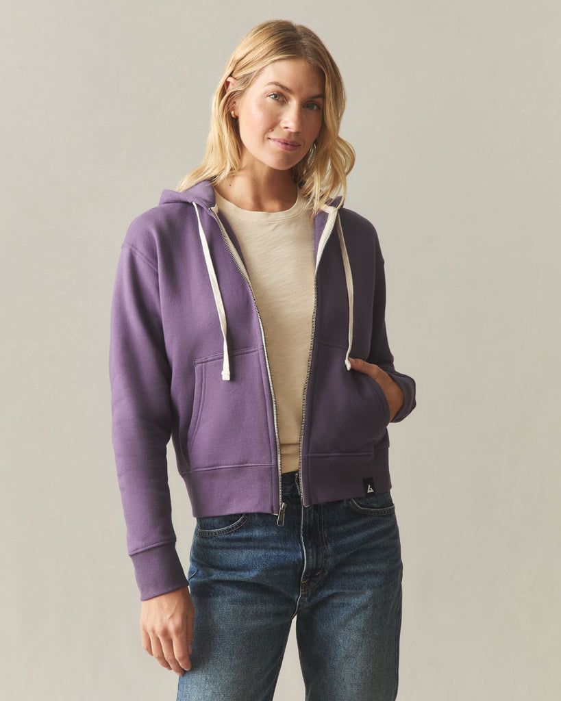 Women’s Midweight Full Zip from American Giant - $120
