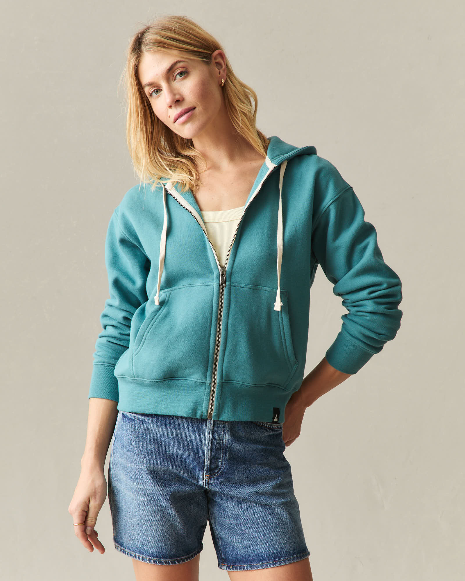 Women's Midweight Full Zip - Hydro