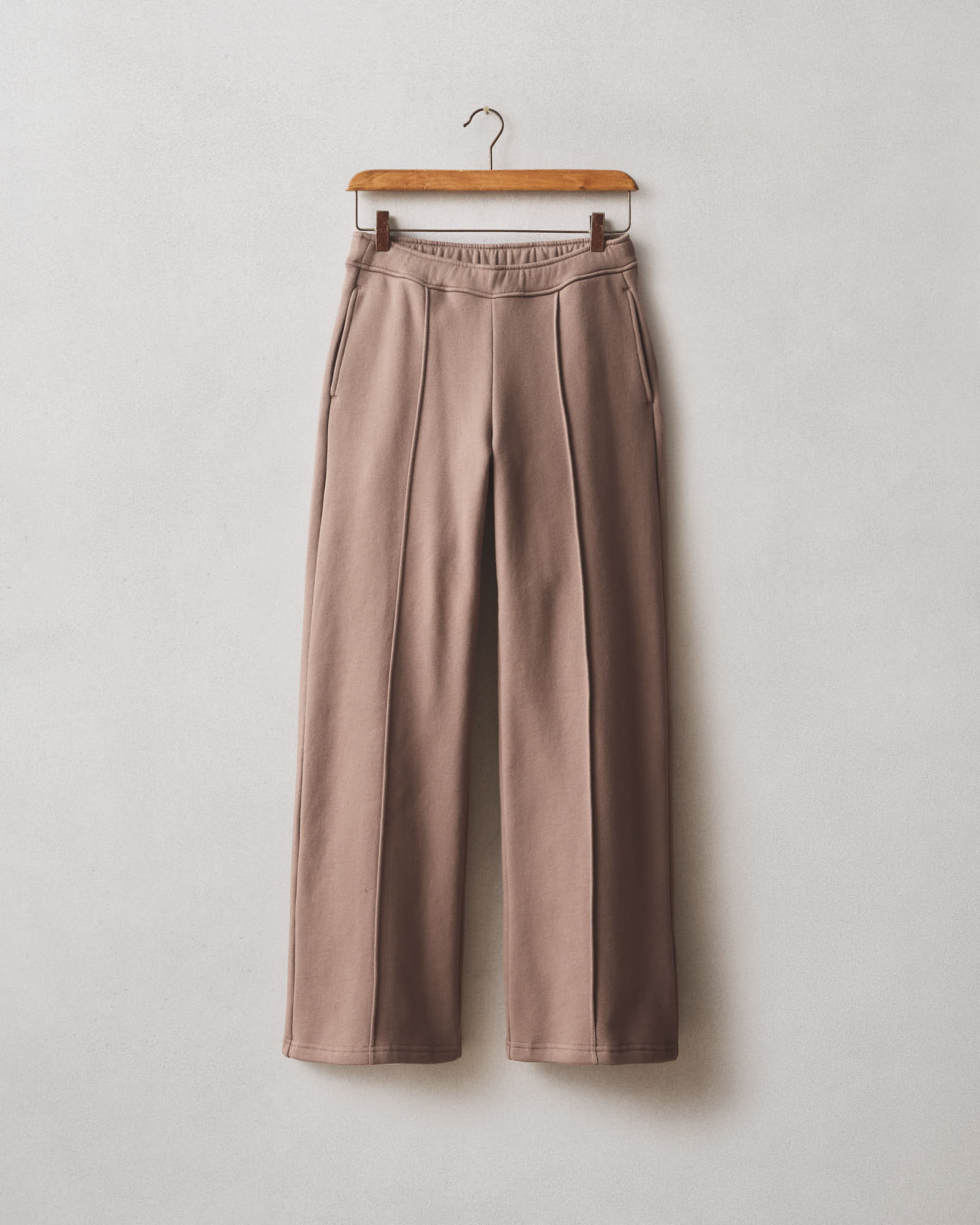 Women's Pintuck Flare Pant - Coffee Quartz