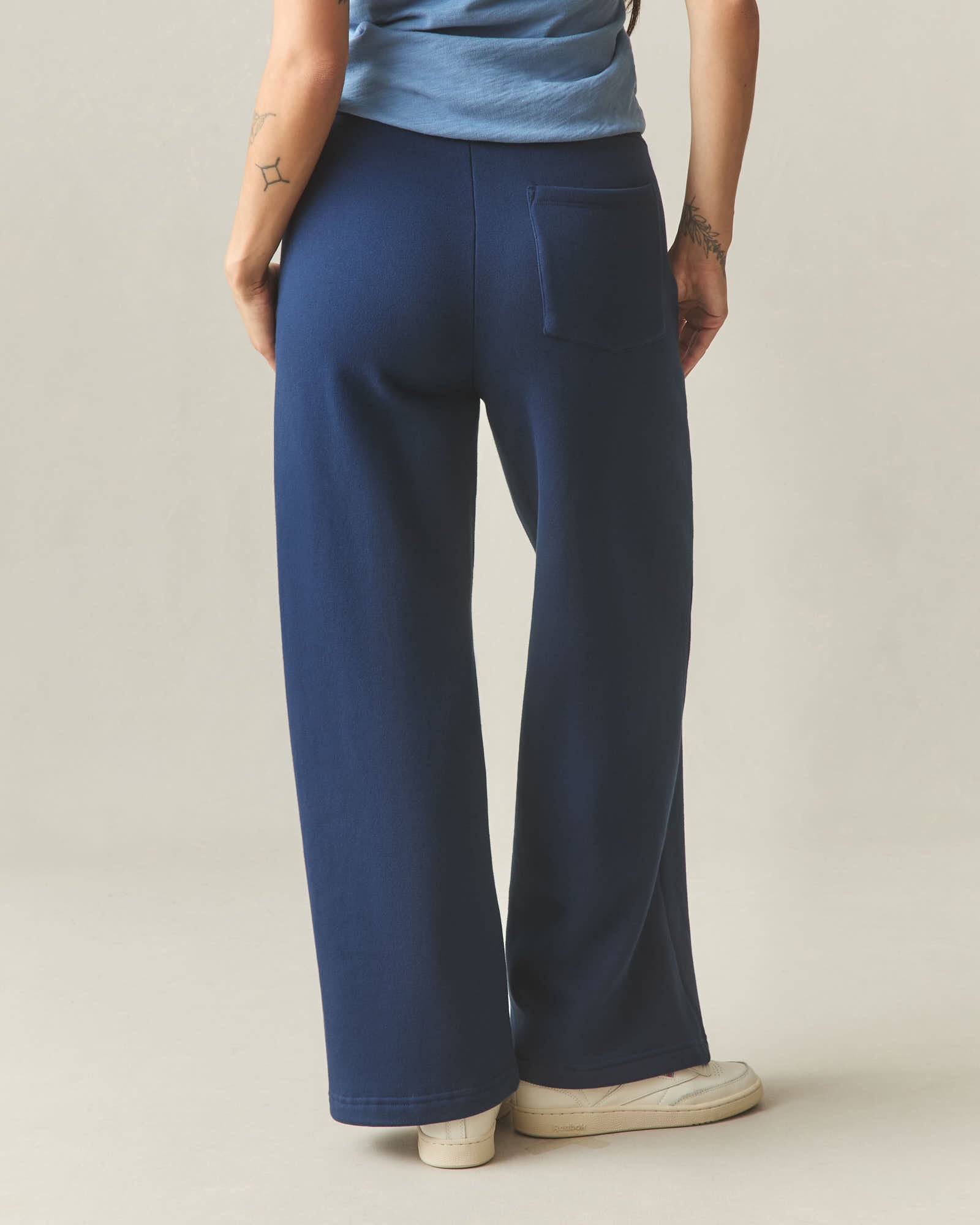 Women's Pintuck Flare Pant - Pageant Blue