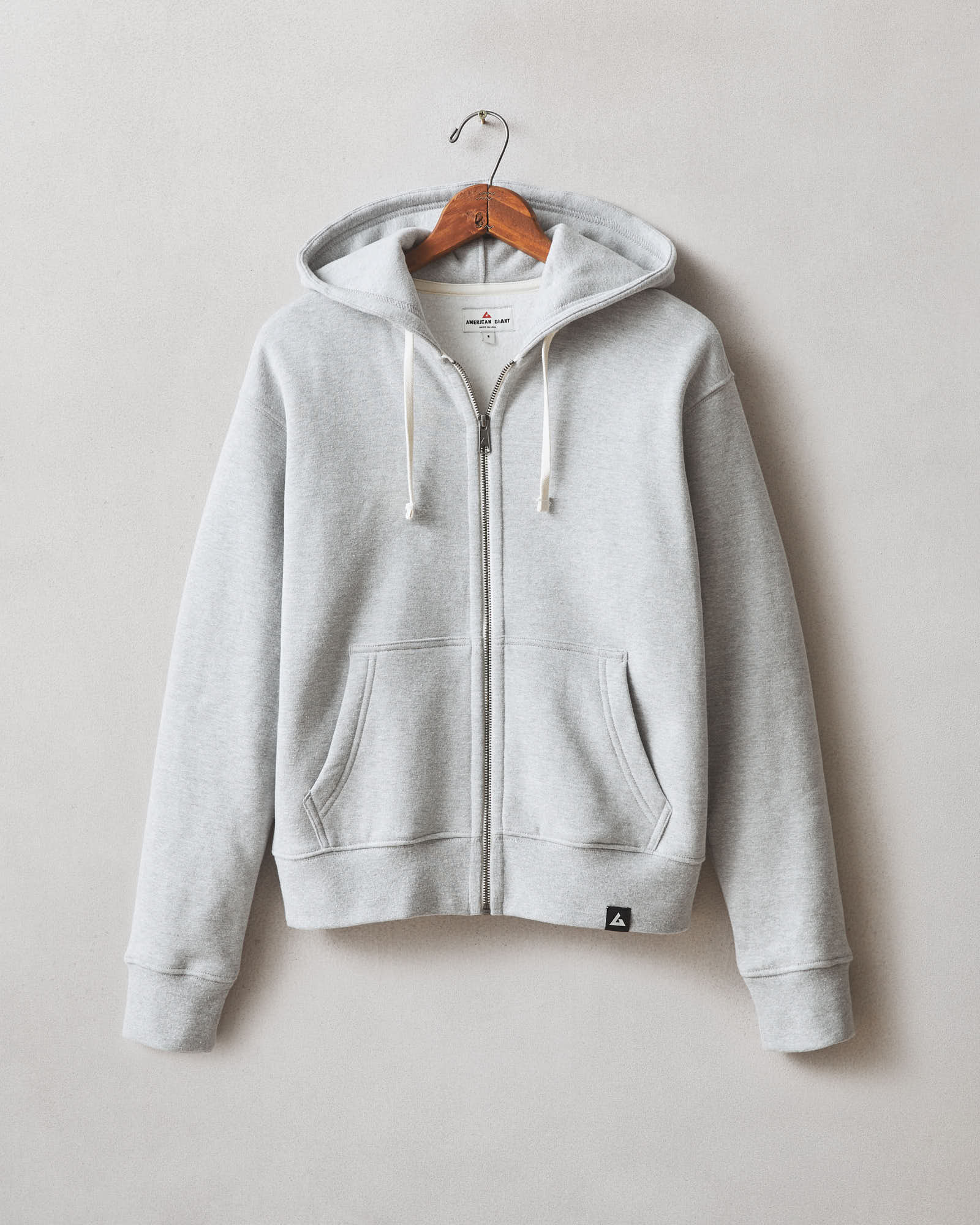 Women's Midweight Full Zip - Athletic Heather