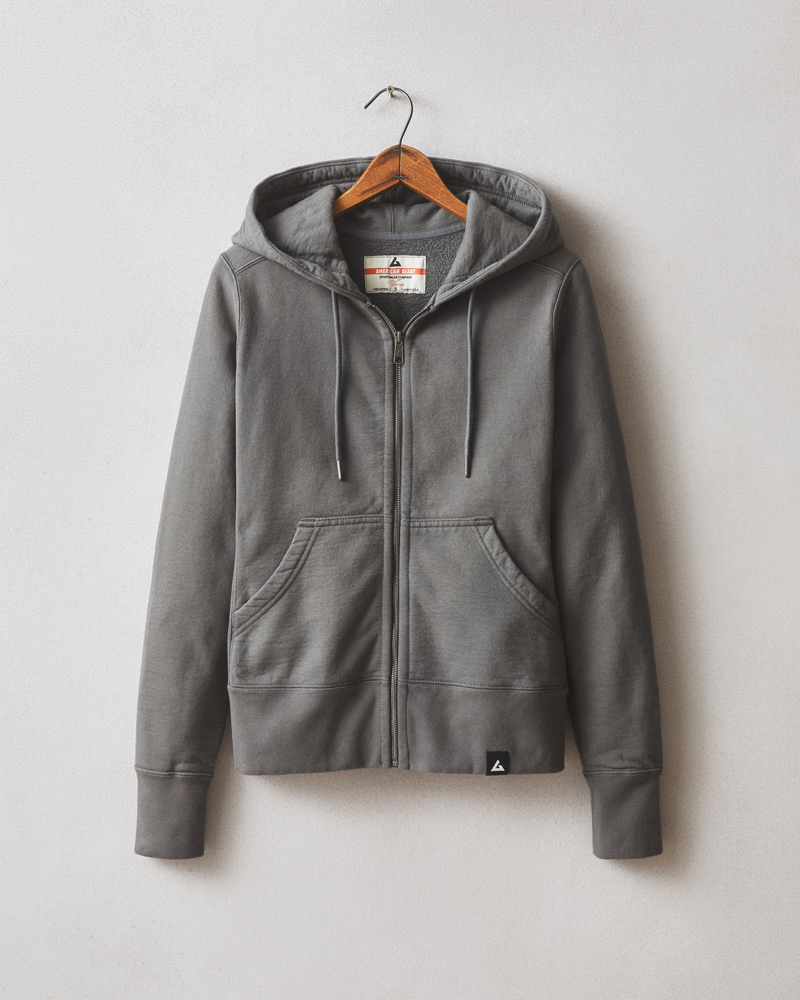 トップス JNHearts Zipup Foodie/Chacoal gray Women's Classic Full Zip - Dark Charcoal