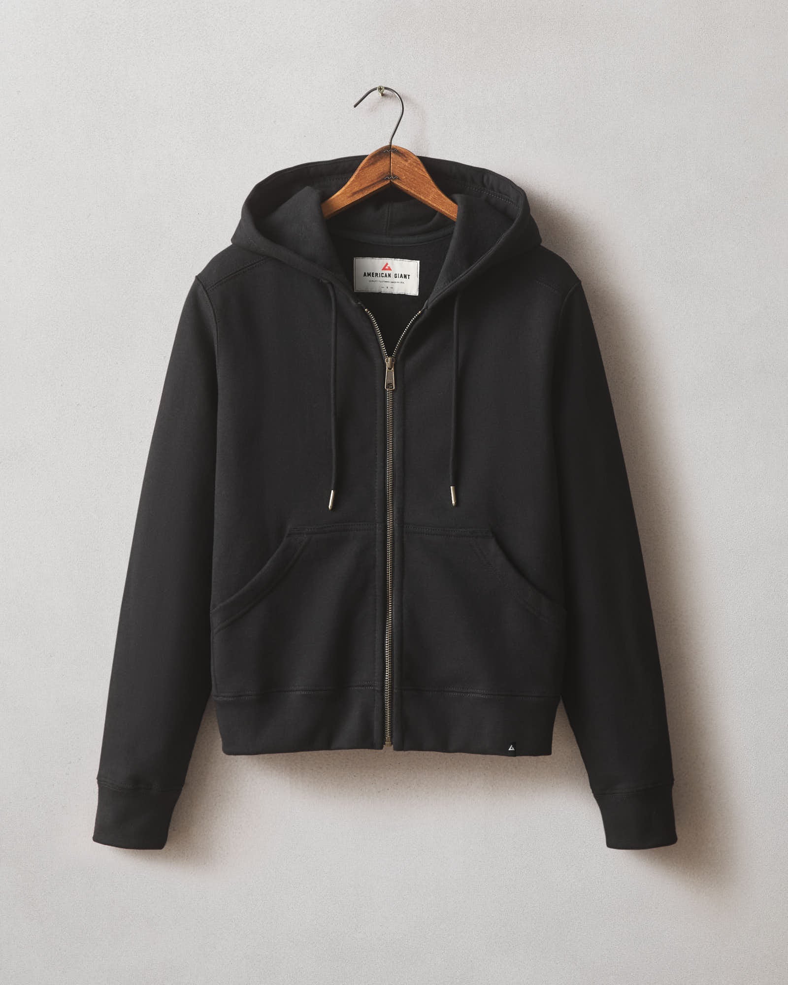 ジップアップフーディー/レディース （BLACK） Women's Relaxed Classic Full Zip - Black