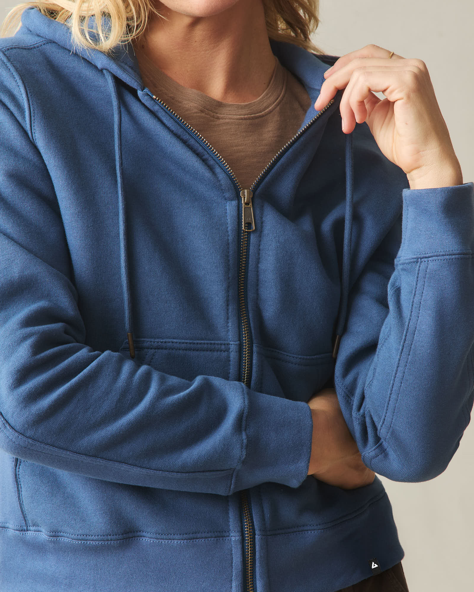 Women's Relaxed Classic Full Zip - Marine Navy