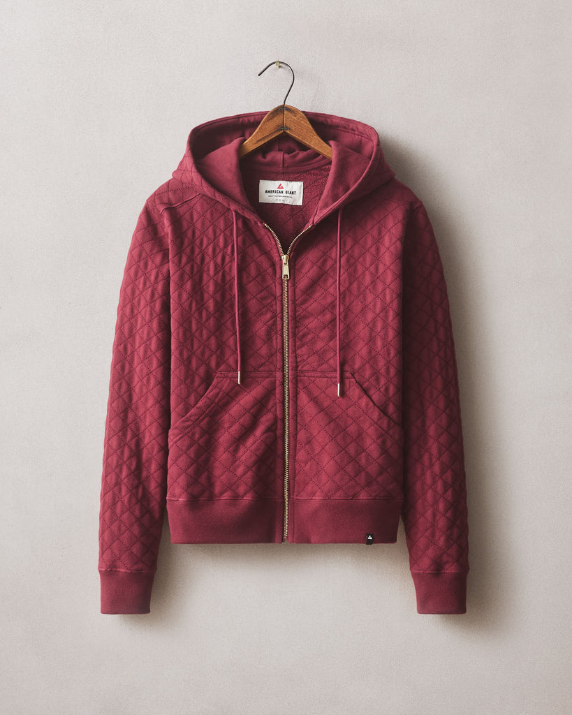 Women’s Diamond Stitch Classic Full Zip 2.0