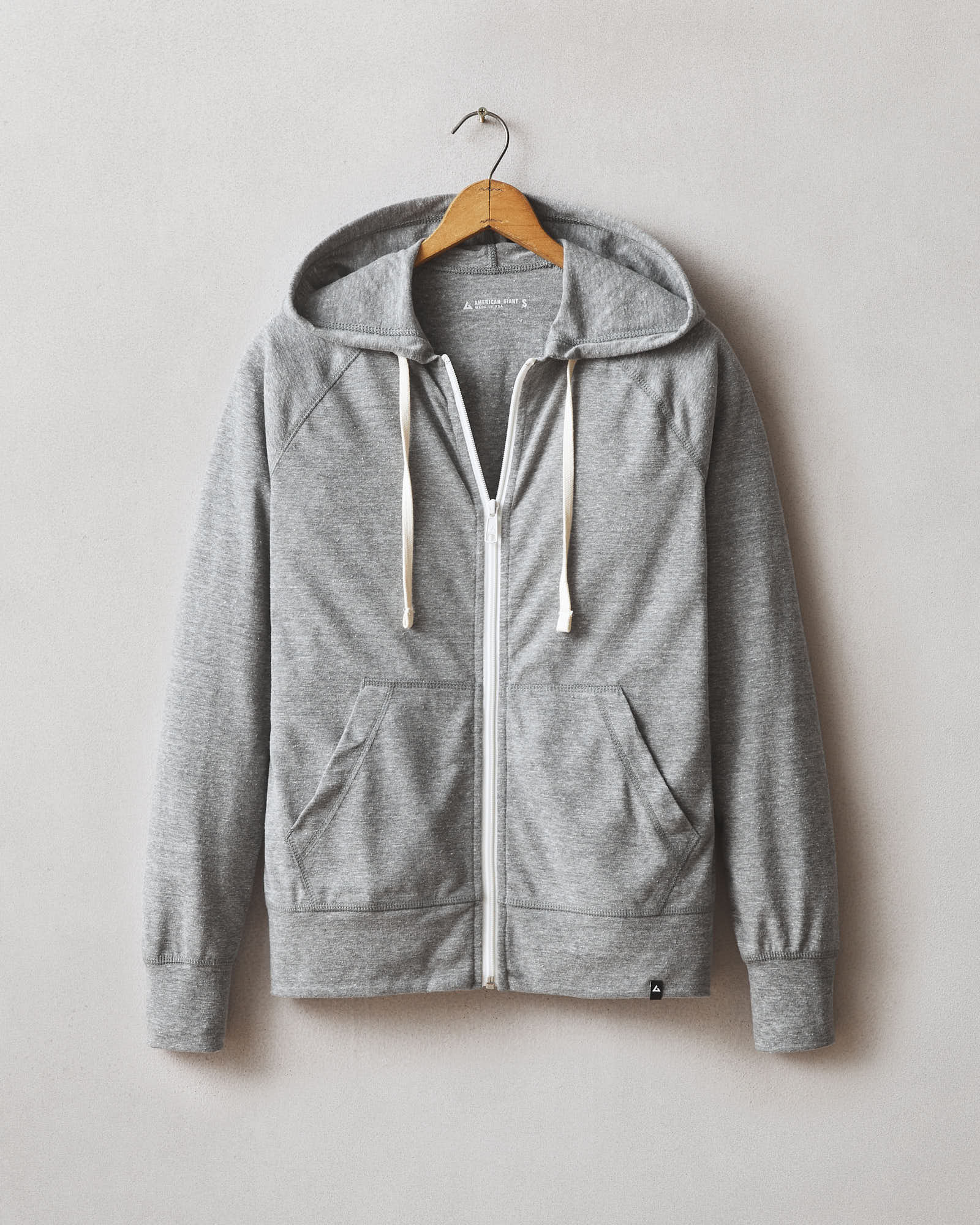Women's Lightweight Full Zip - Dark Charcoal Heather