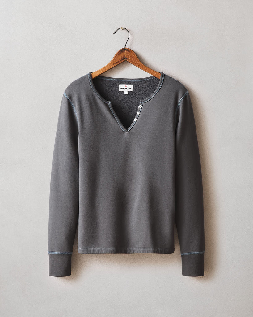 Women’s Modal Fleece V-Notch Top